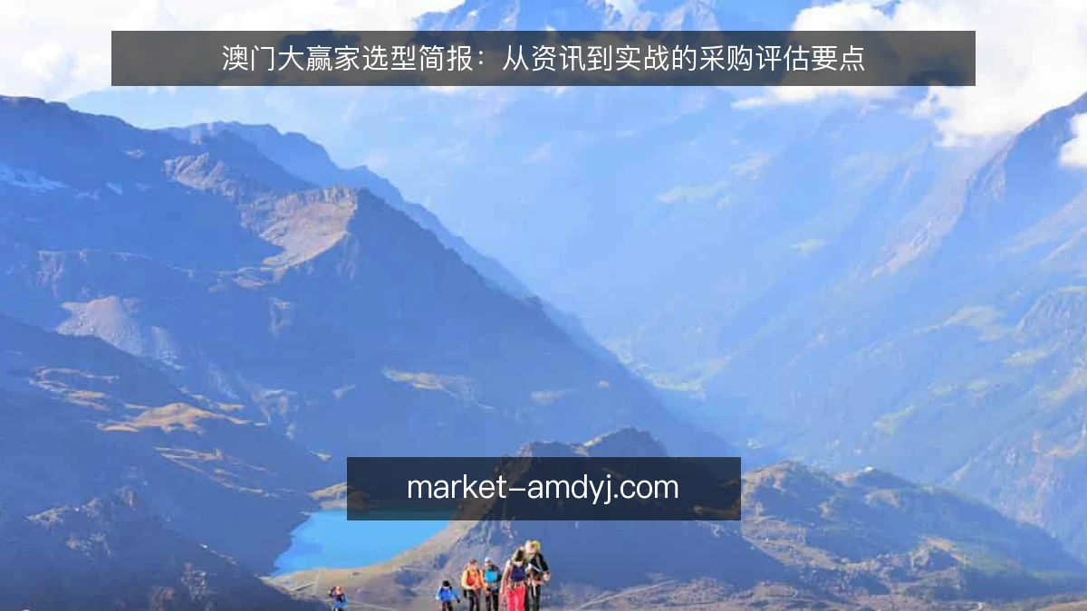 澳门大赢家选型简报:从资讯到实战的采购评估要点